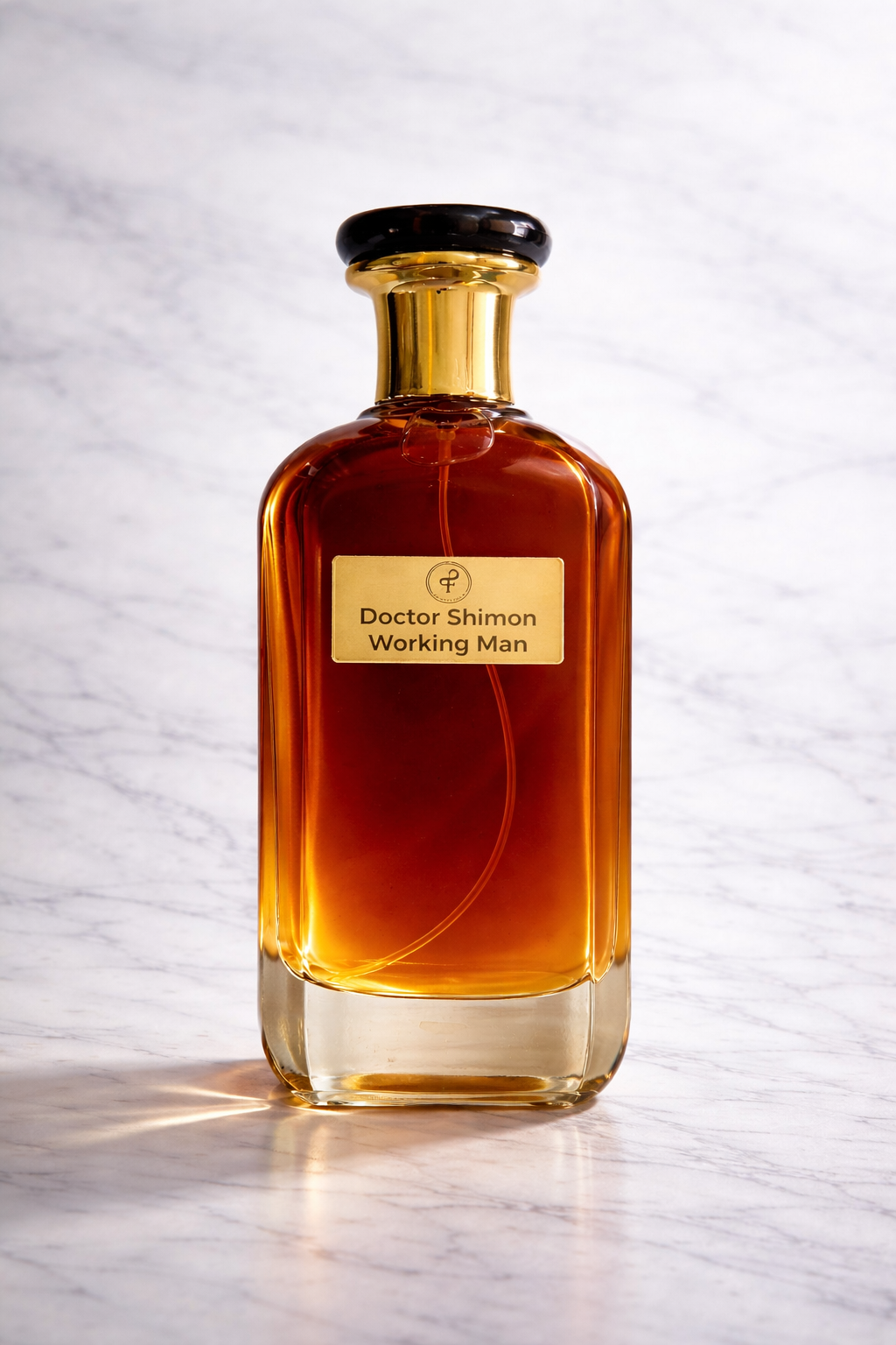 Frasco de fragrância autoral desenvolvido pelo ateliê Fontenello